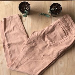 Peach Banana Republic Skinny Jeans